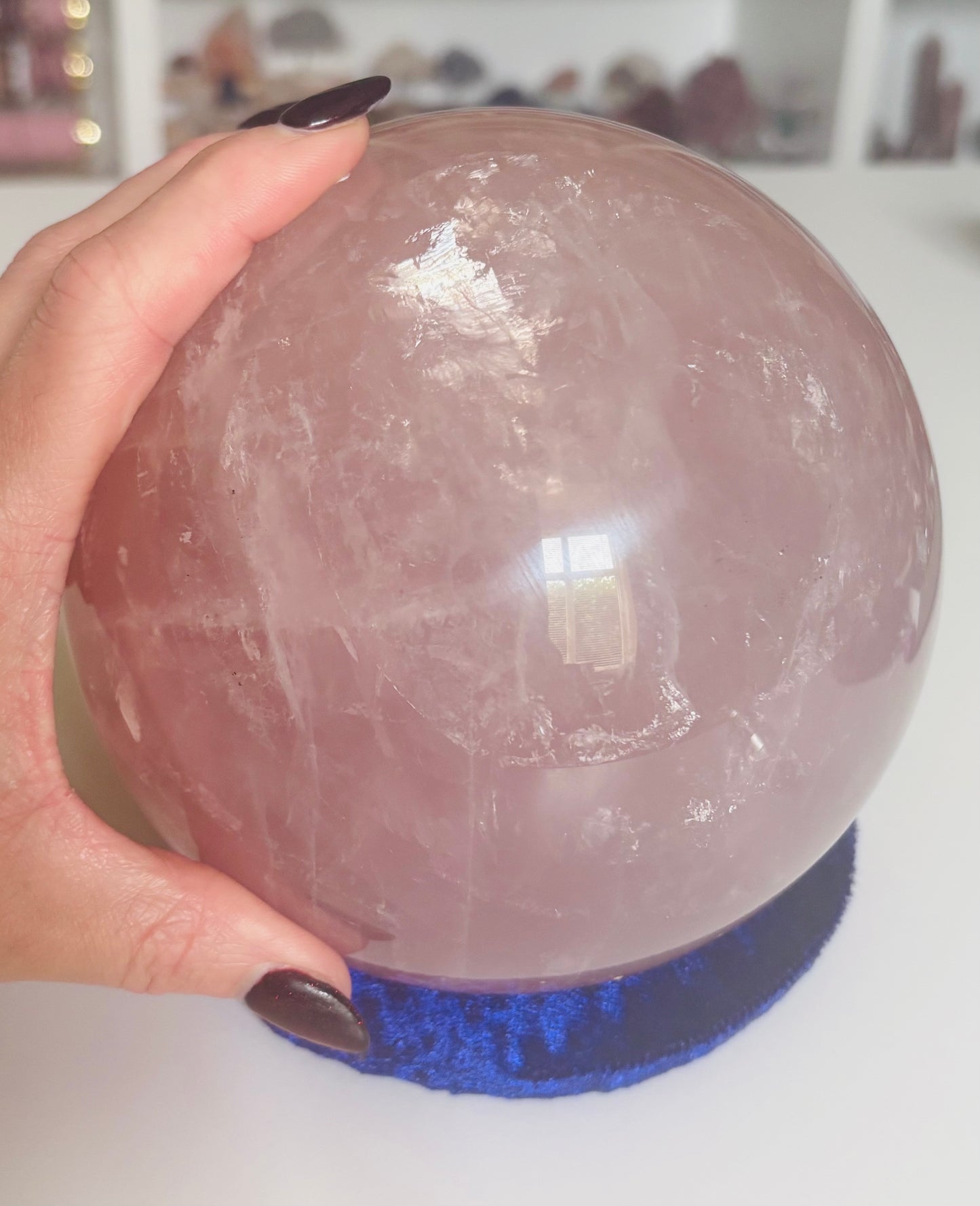 4.7kg Madagascan Rose Quartz Sphere 🌸
