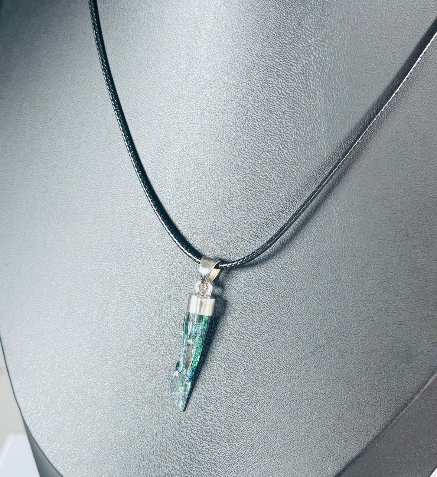 Rare Natural Vivianite Pendant | Solid 925 Sterling Silver