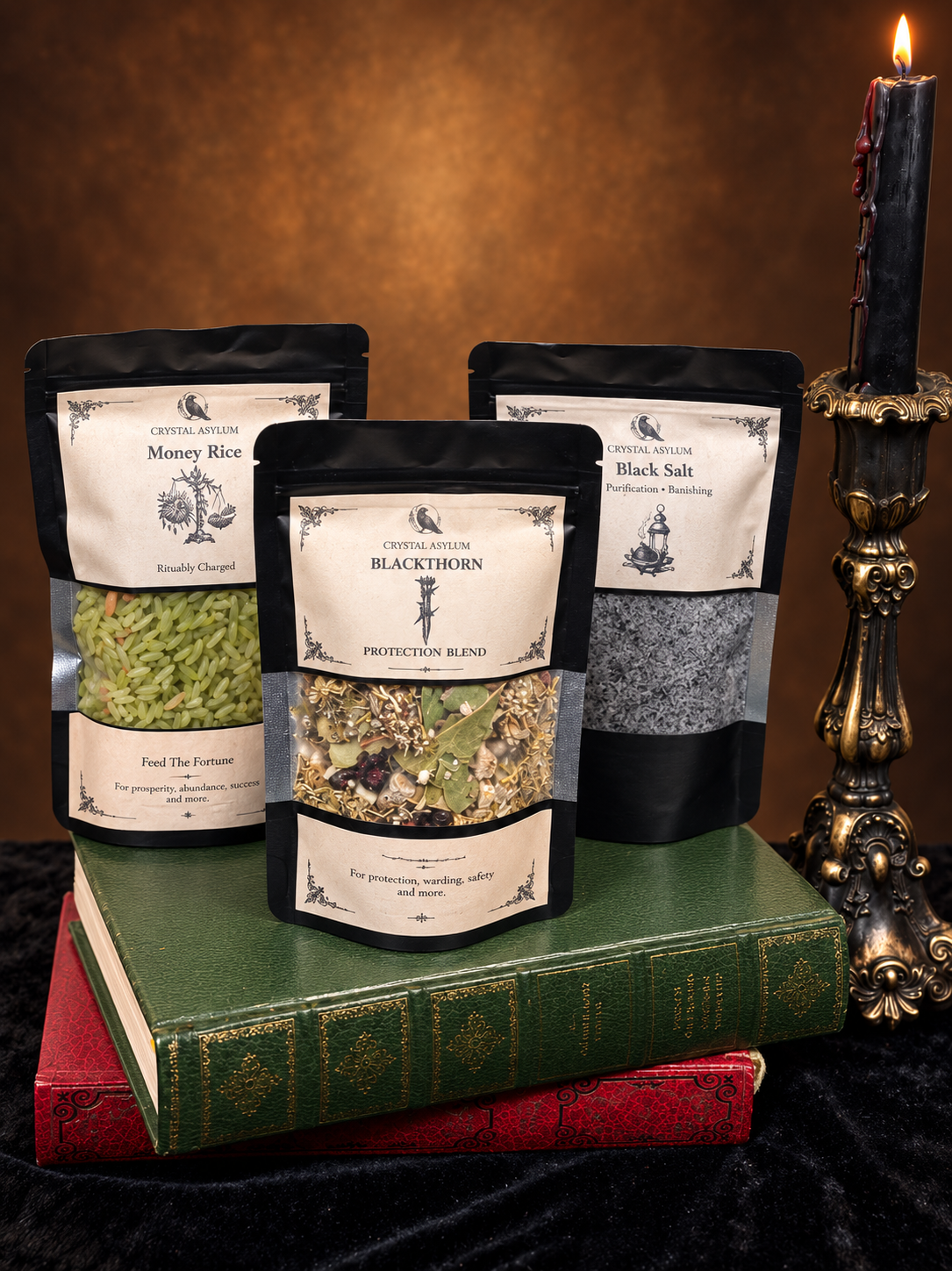 Crystal Asylum | Ritual Blends & Spell Ingredients