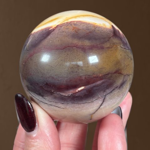 Australian Mookaite Jasper Sphere | No. 1