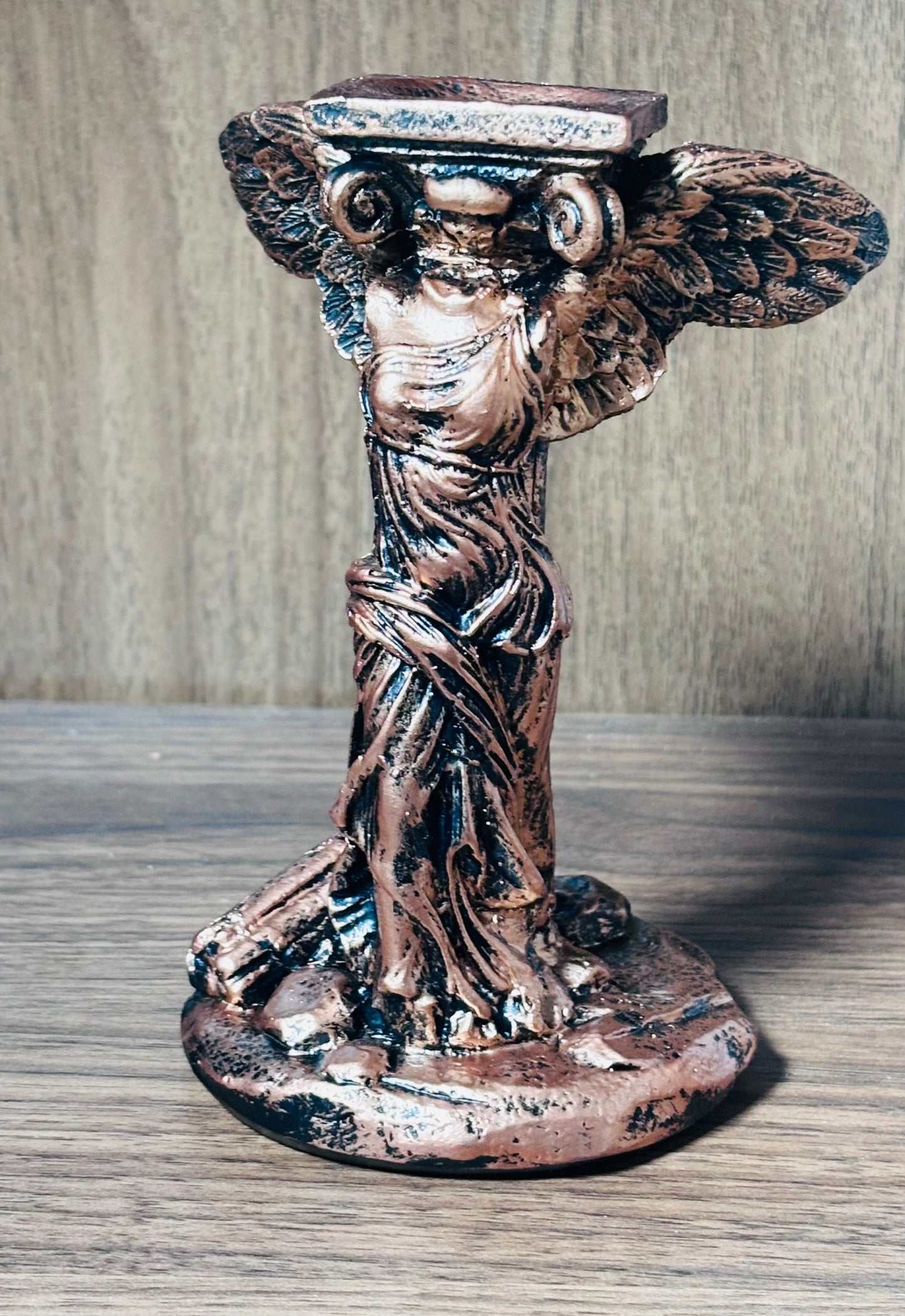 Winged Caryatid Sphere Stand