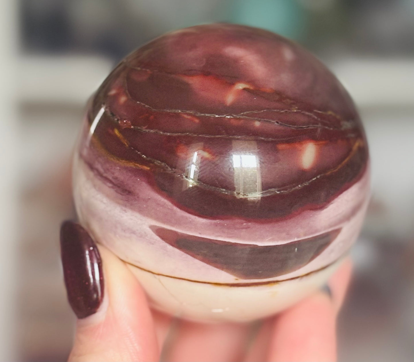 Mookaite Jasper Sphere 🤎