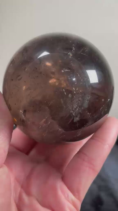 Brazilian Smoky Quartz Sphere
