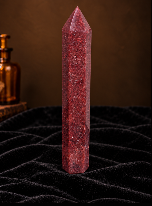 Strawberry Quartz Tower