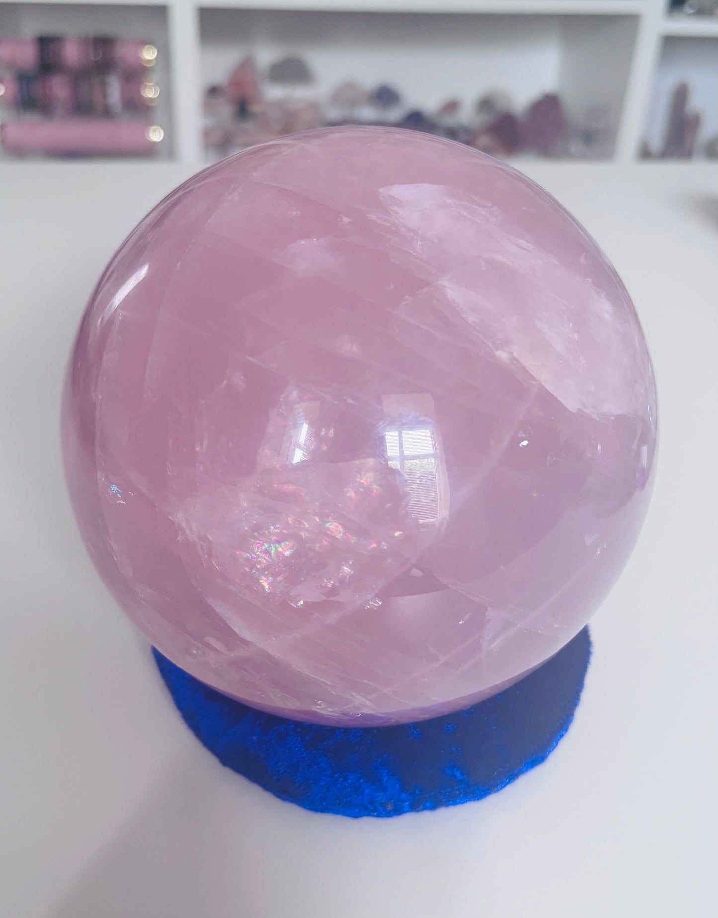 4.7kg Madagascan Rose Quartz Sphere 🌸