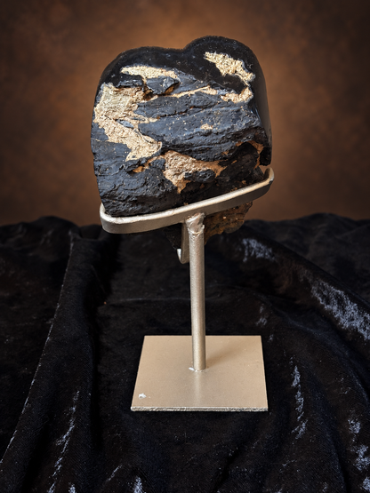 Brazilian Druzy Agate Freeform on Stand