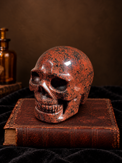 Mahogany Obsidian Crystal Skull