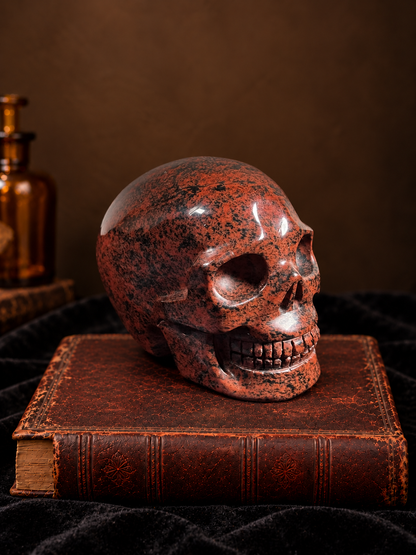 Mahogany Obsidian Crystal Skull