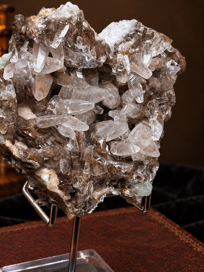 Dogtooth Calcite & Fluorite Crystal Cluster | Yaogangxian Mine