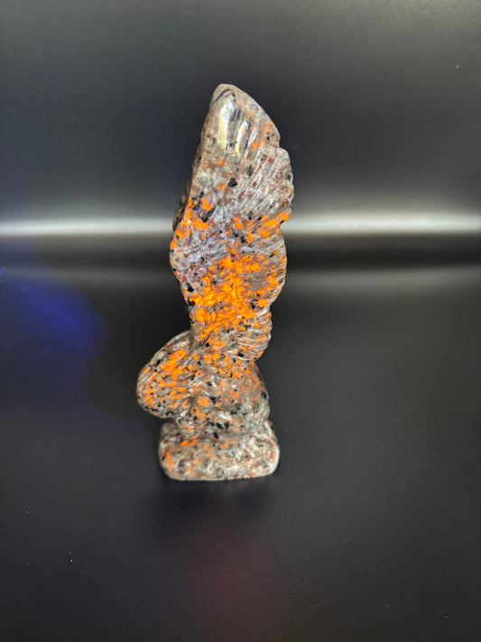 Fallen Angel Yooperlite - UV Reactive Guardian | Fire Within Stone